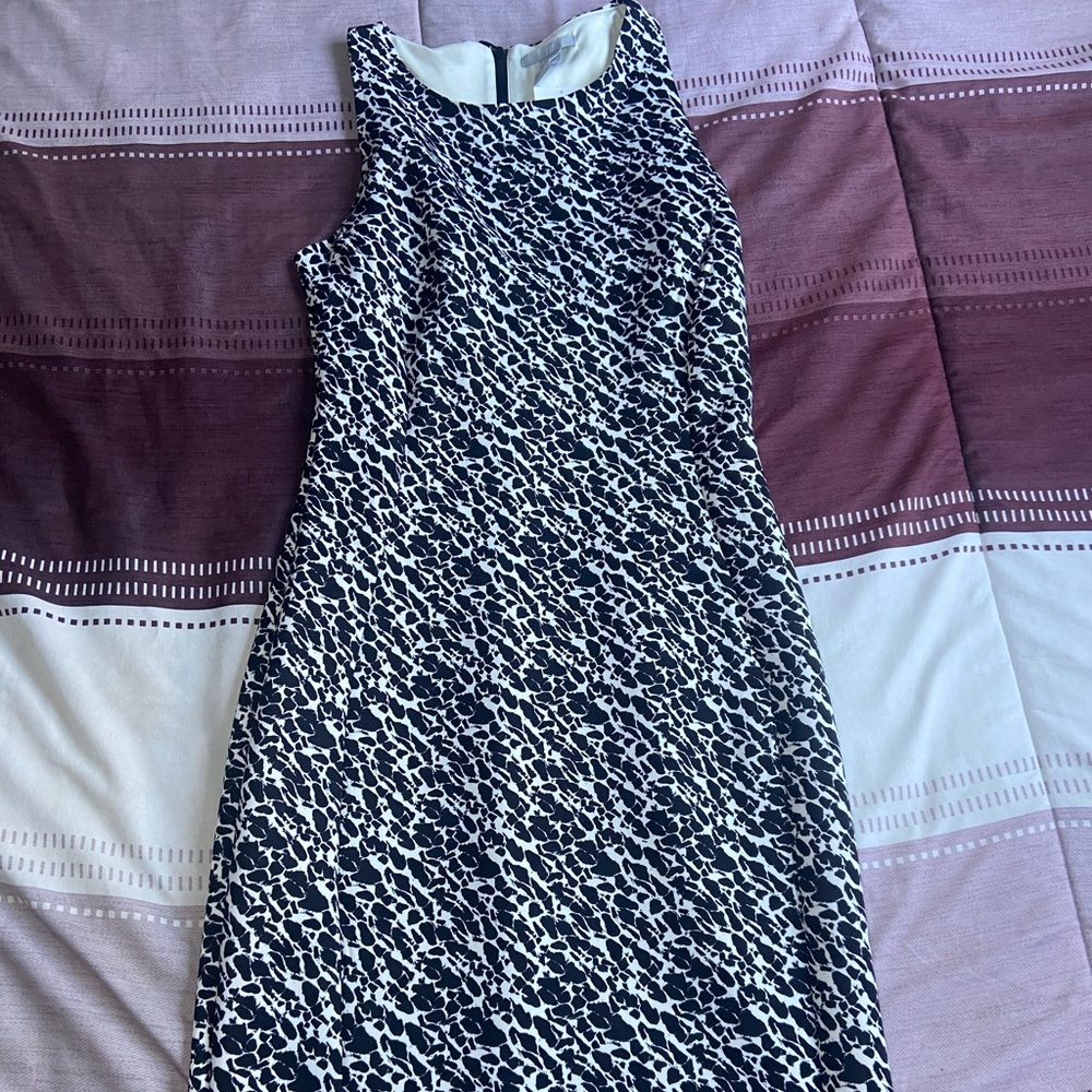 Black and White print dress